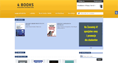 Desktop Screenshot of 4books.pl